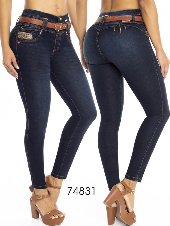 Jeans Levantacola Colombiano - Ref. 248 -74831 D