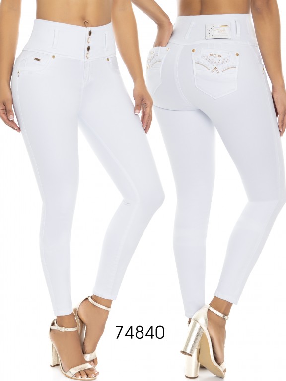 Jeans Levantacola Colombiano - Ref. 248 -74840 D