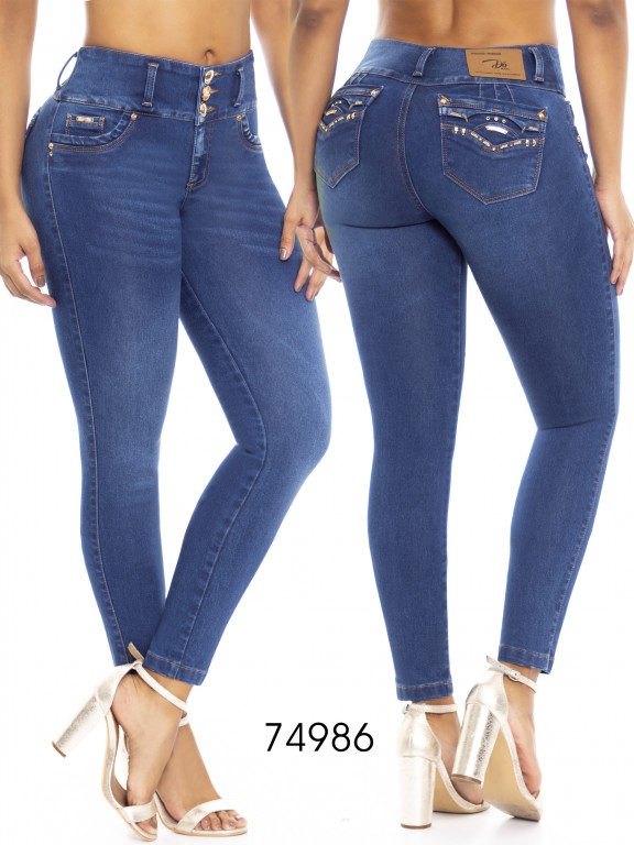 Jeans Dama Colombiano - Ref. 248 -74986 D