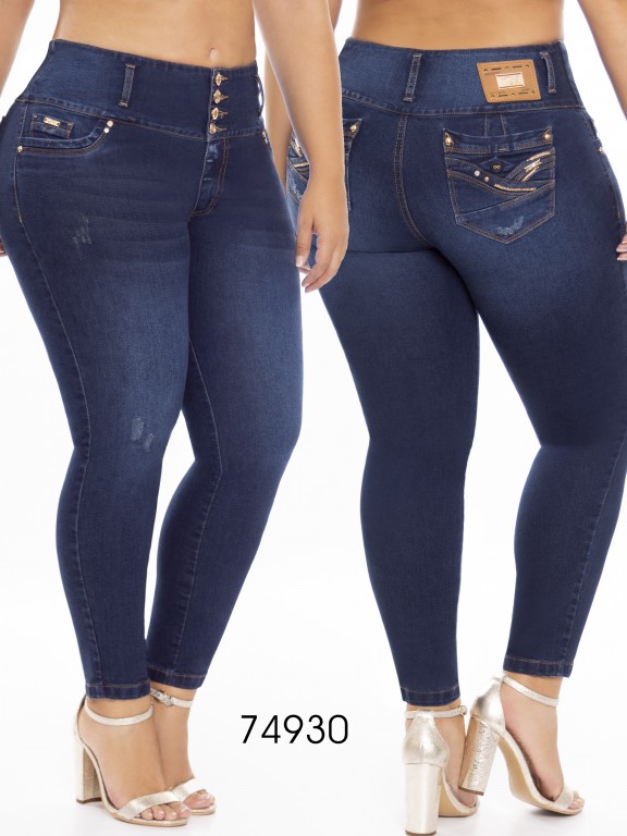 Jeans Dama Colombiano - Ref. 248 -74930 D