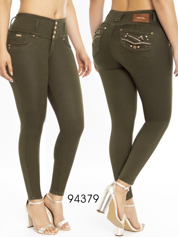 Jeans Levantacola Colombiano - Ref. 248 -94379 D