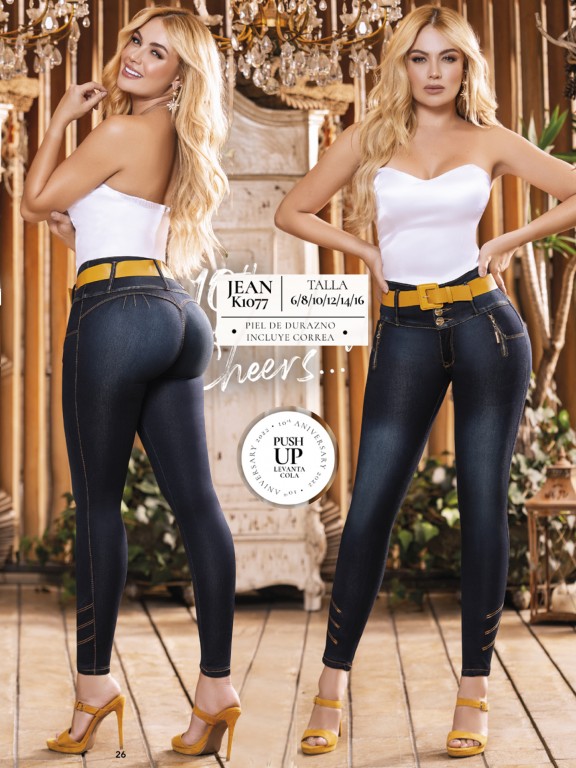 Jeans Levantacola Colombiano - Ref. 119 -1077K