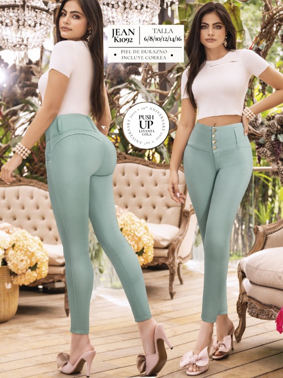 Jeans Levantacola Colombiano - Ref. 119 -1092K