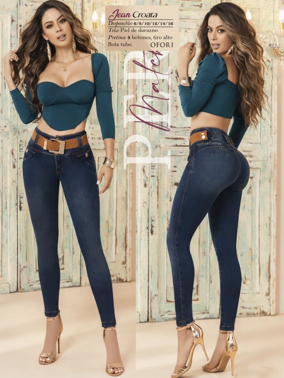 Jeans Levantacola Colombiano - Ref. 119 -CROATA