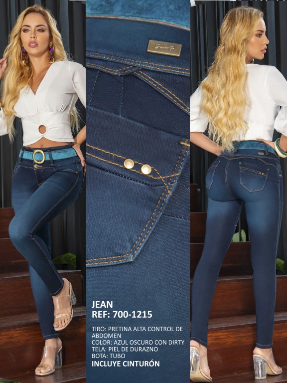 Colombian Butt lifting Jean - Ref. 287 -1215