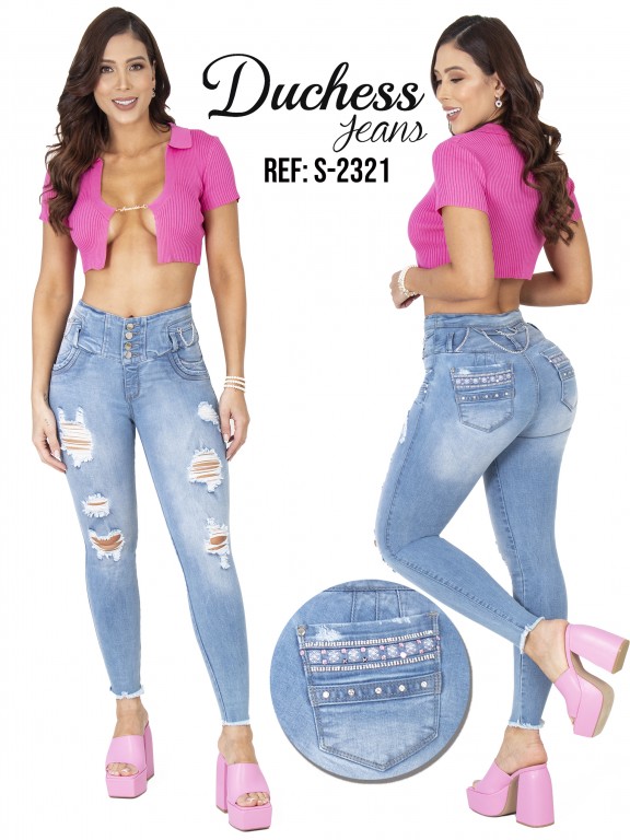 Jeans Levantacola Colombiano - Ref. 237 -2321 S