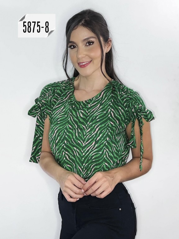 Blusa Moda Colombiana - Ref. 252 -5875 - 8 Verde