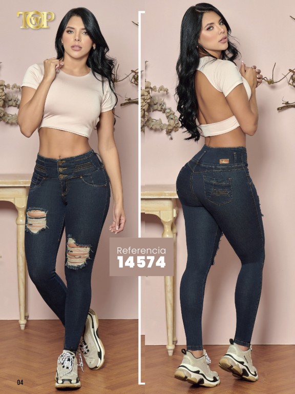 Colombian Butt lifting Jean - Ref. 123 -14574 TW