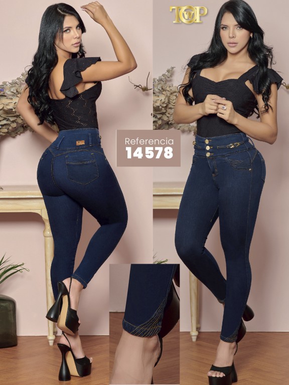 Jeans Levantacola Colombiano - Ref. 123 -14578 TW