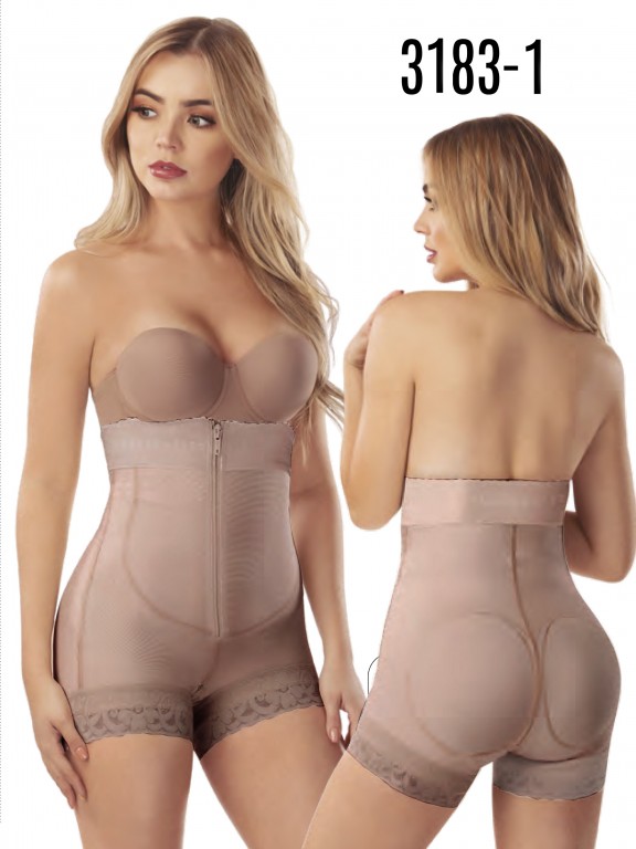 Post Surgery Colombian Shapewear Thaxx - Ref. 119 -3183-1 Cocoa