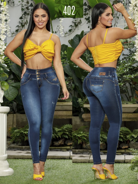 Jeans Levantacola Colombiano - Ref. 336 -402