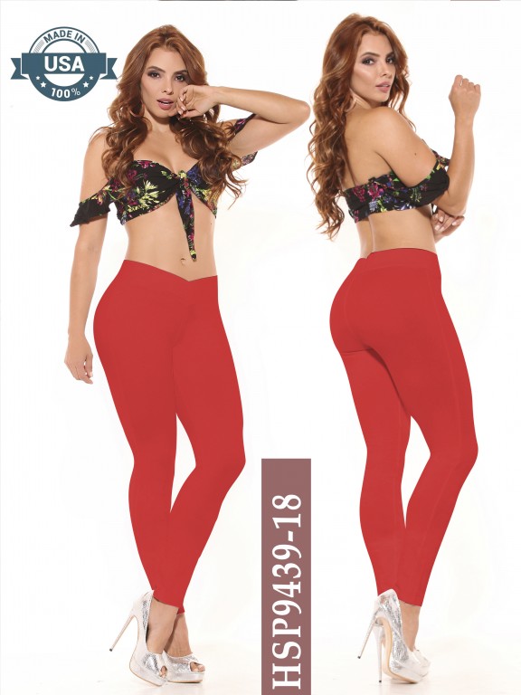 Leggings Azulle Fashion - Ref. 256 -HP9439-18 Coral