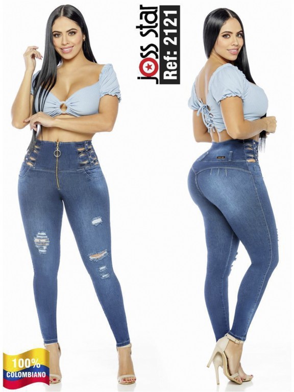 Jeans Levantacola Colombiano - Ref. 109 -2121