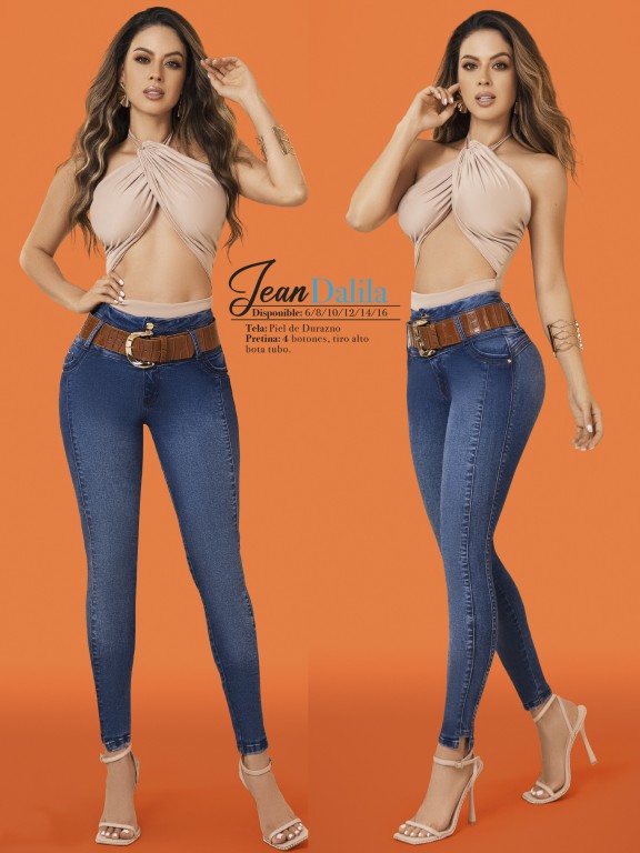 Jeans Levantacola Colombiano - Ref. 119 -Dalila