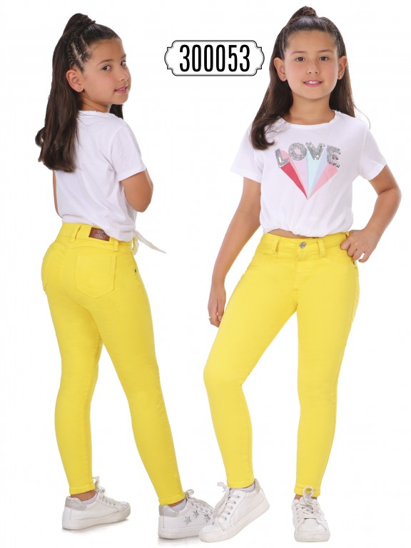 Jeans Colombiano Para Niña - Ref. 333 -300053