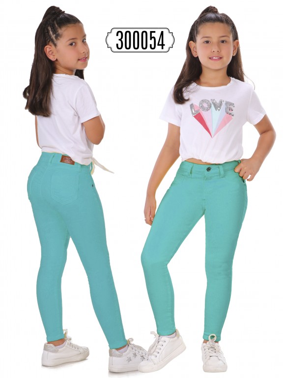 Jeans Colombiano Para Niña - Ref. 333 -300054