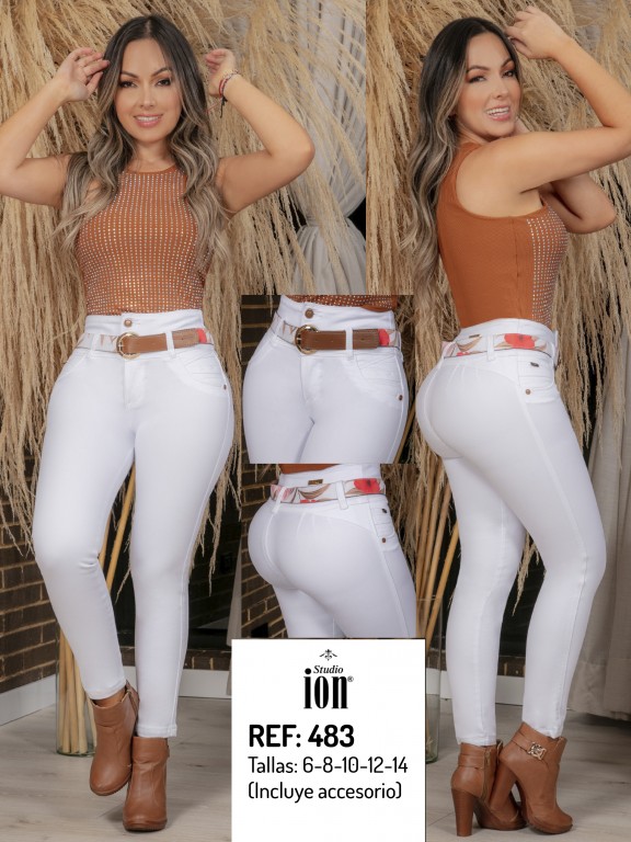Jeans Levantacola Colombiano - Ref. 119 -483