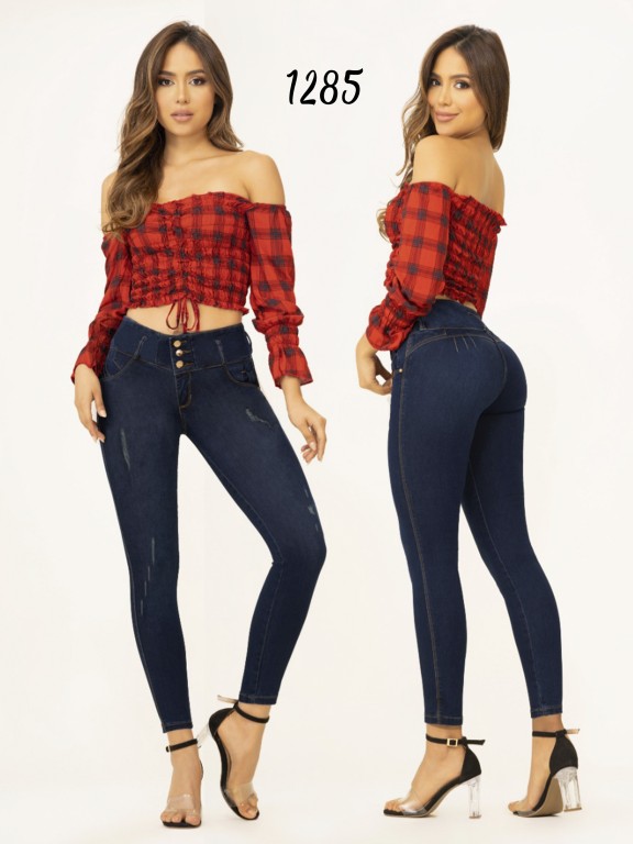 Jeans Levantacola Colombiano - Ref. 119 -1285