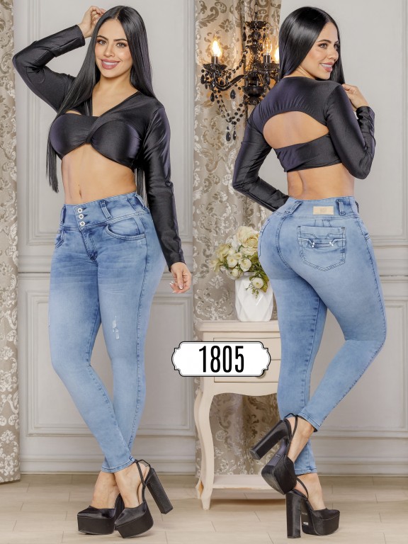 Jeans Levantacola Colombiano - Ref. 344 -1805