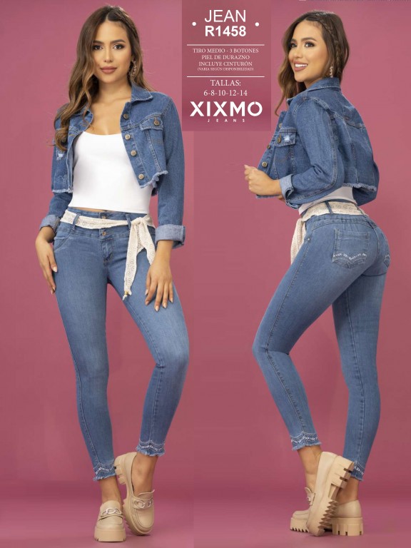 Jeans Levantacola Colombiano - Ref. 119 -1458