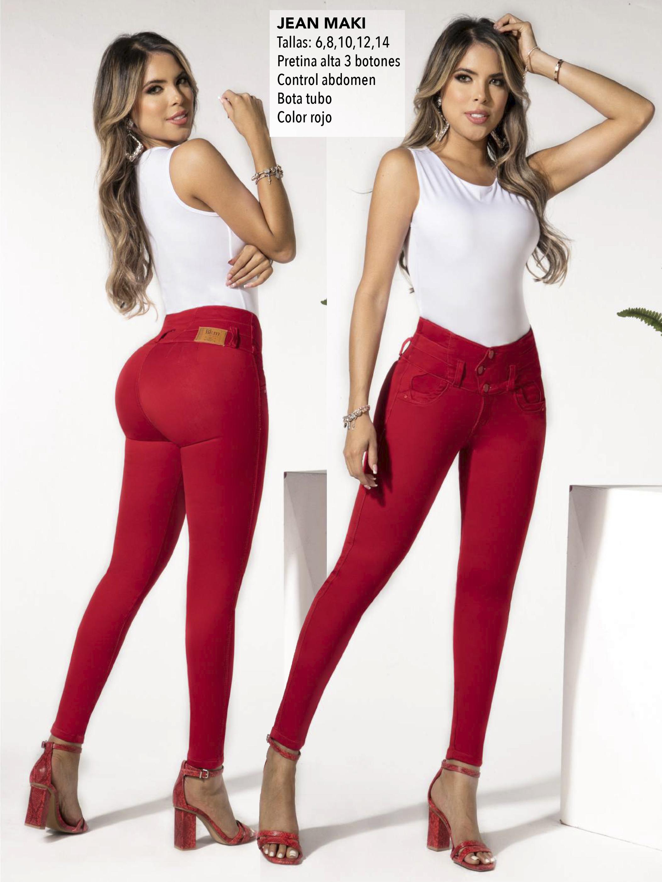 Jeans Levantacola Colombiano - Ref. 119 -MAKI