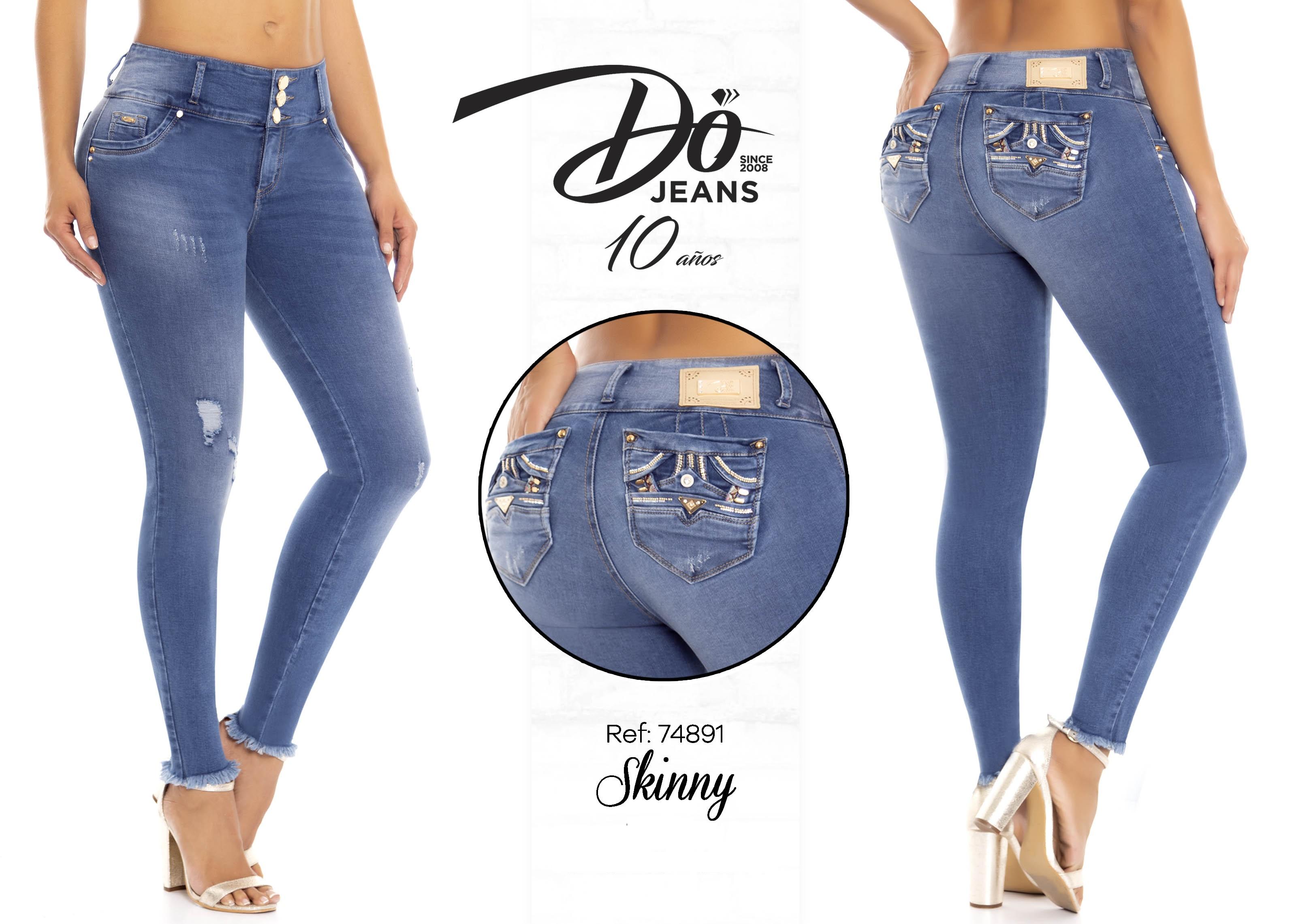 Jeans Dama Colombiano - Ref. 248 -74891 D