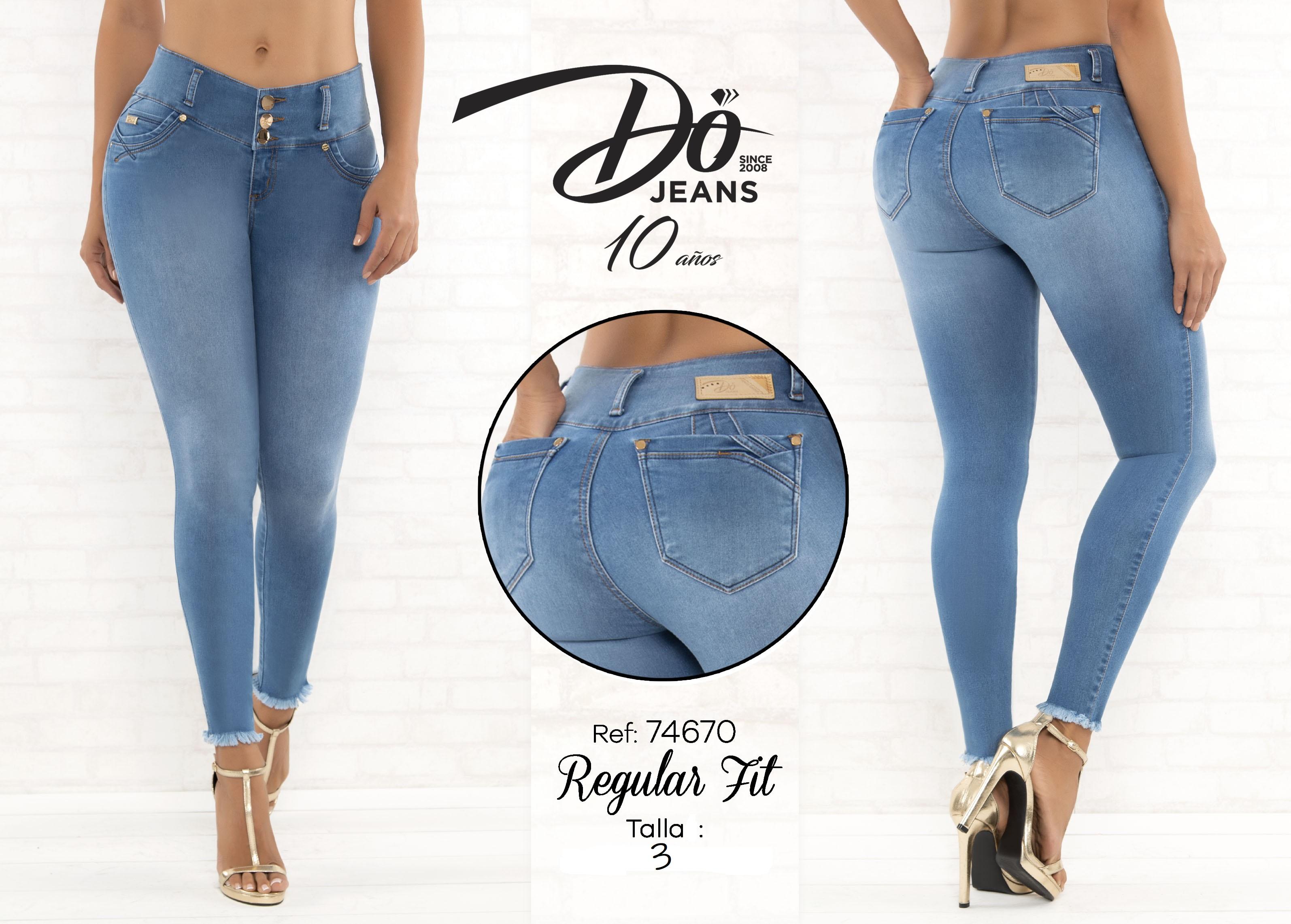 Jeans Levantacola Colombiano