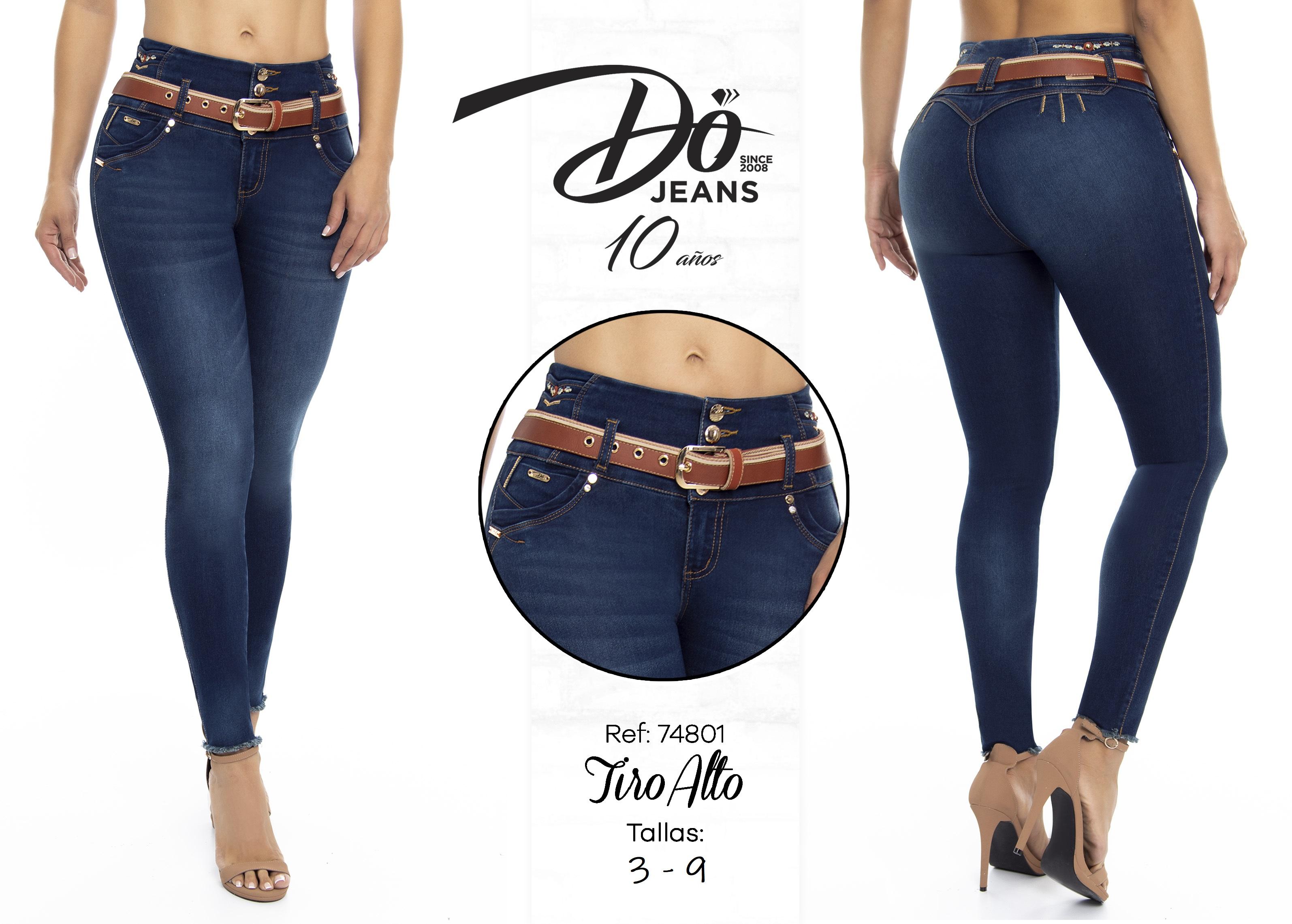 Jeans Levantacola Colombiano - Ref. 248 -74801 D