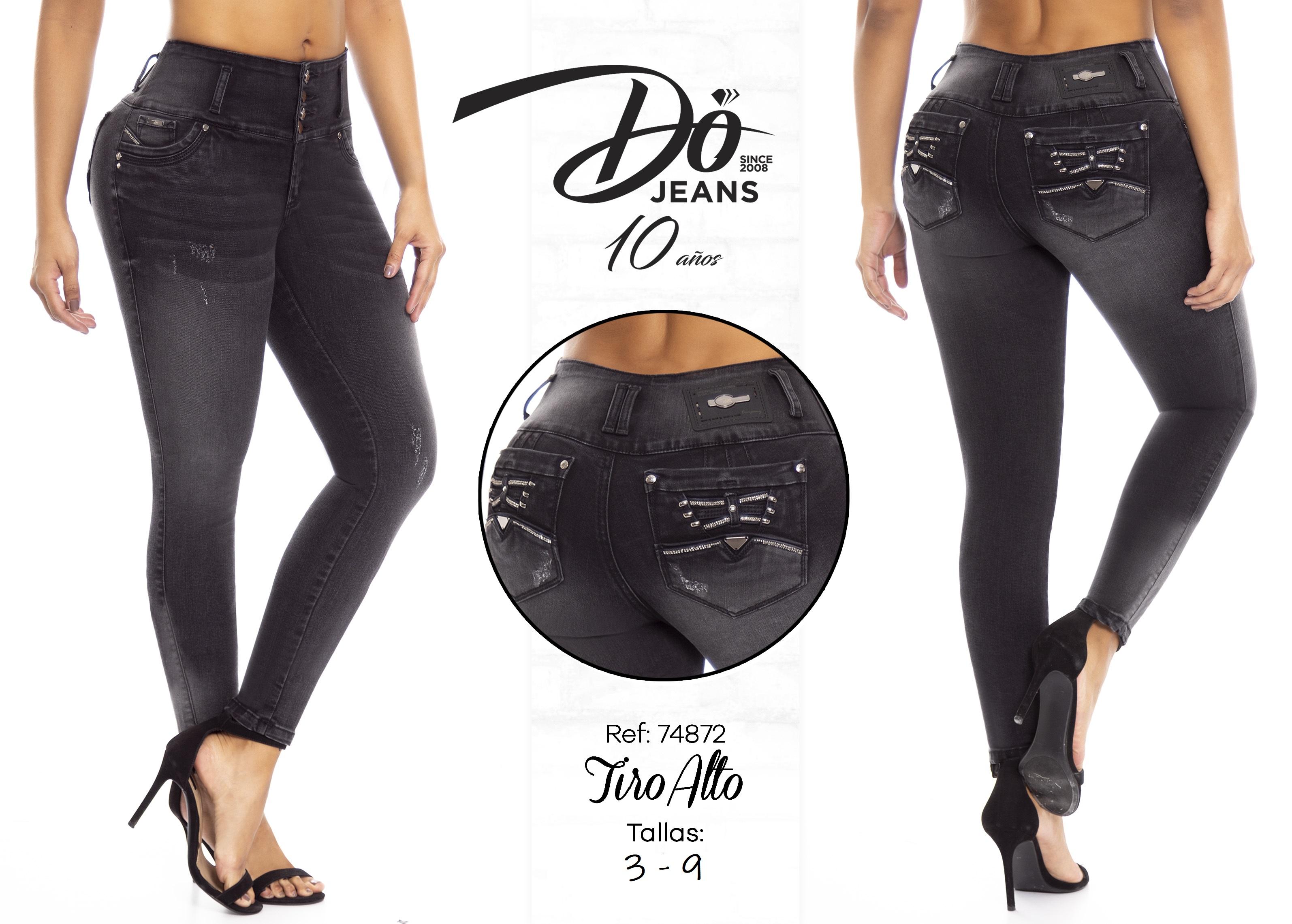 Jeans Levantacola Colombiano - Ref. 248 -74872 D