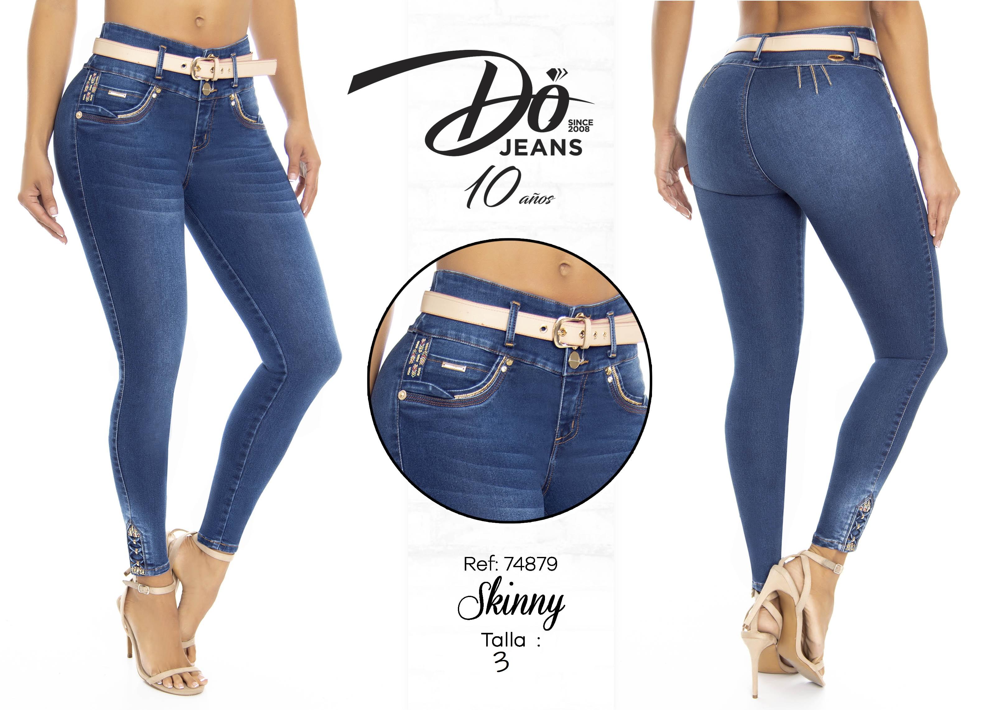 Jeans Levantacola Colombiano - Ref. 248 -74879 D