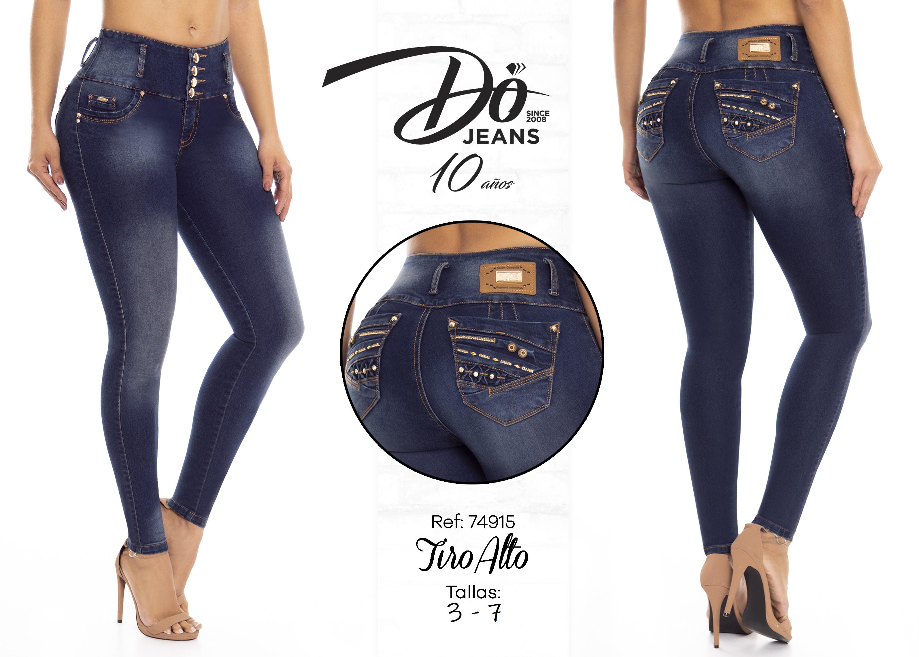 Jeans Levantacola Colombiano - Ref. 248 -74915 D