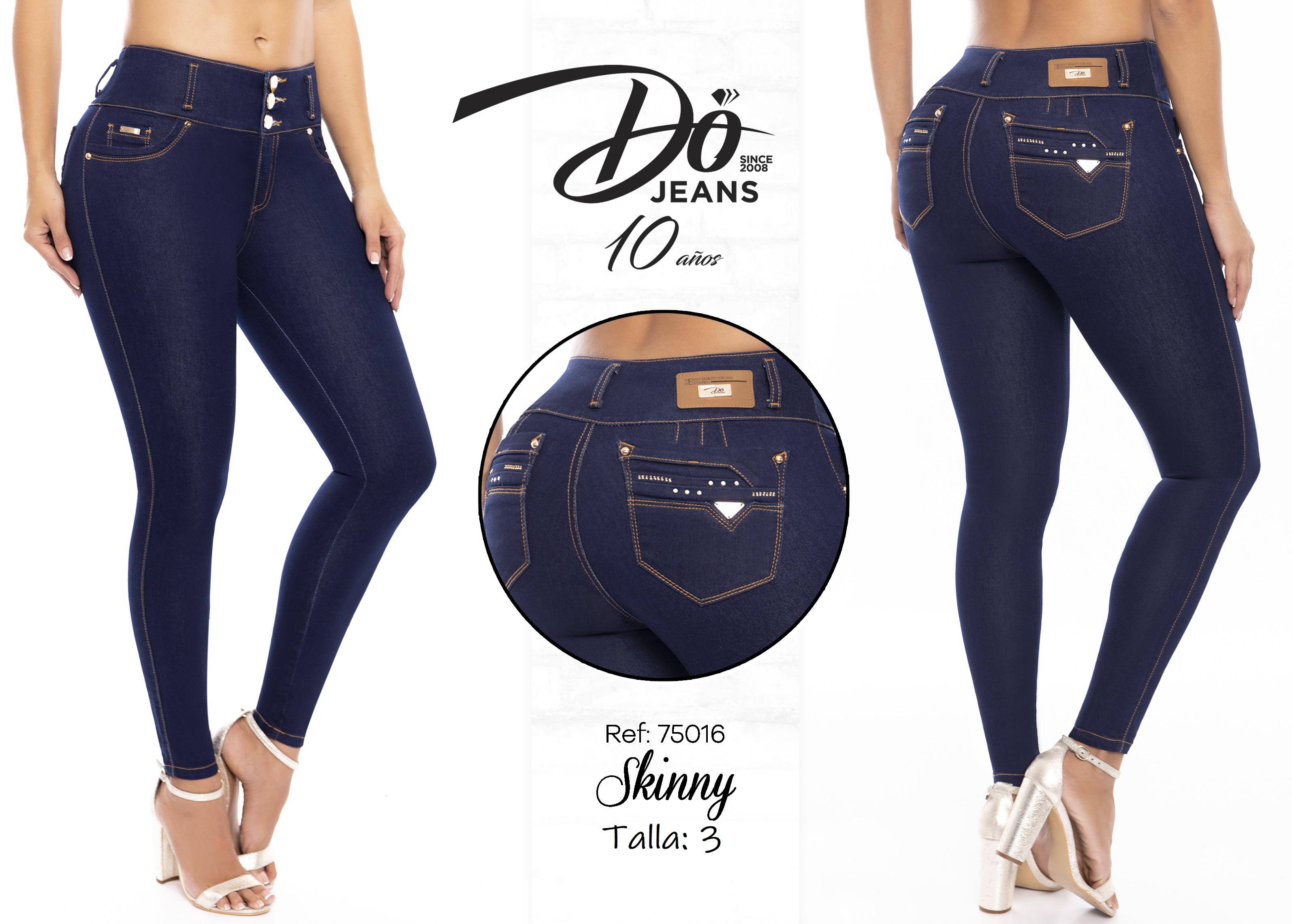 Jeans Levantacola Colombiano - Ref. 248 -75016 D