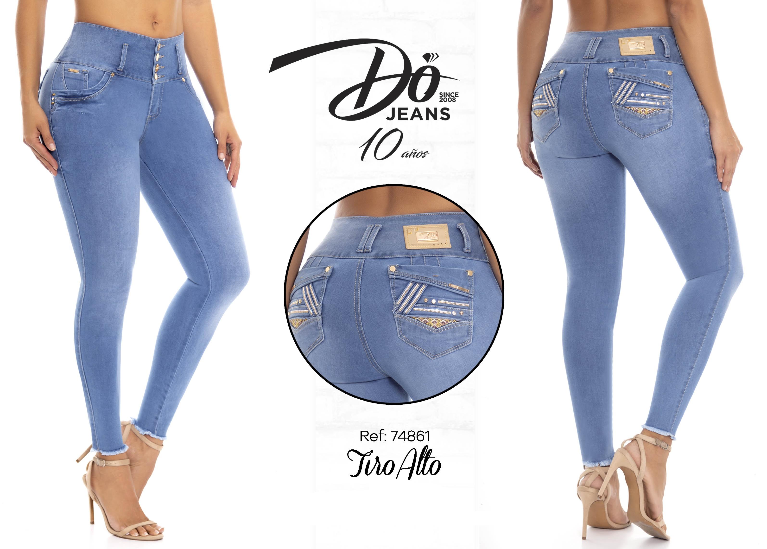 Jeans Levantacola Colombiano - Ref. 248 -74861 D