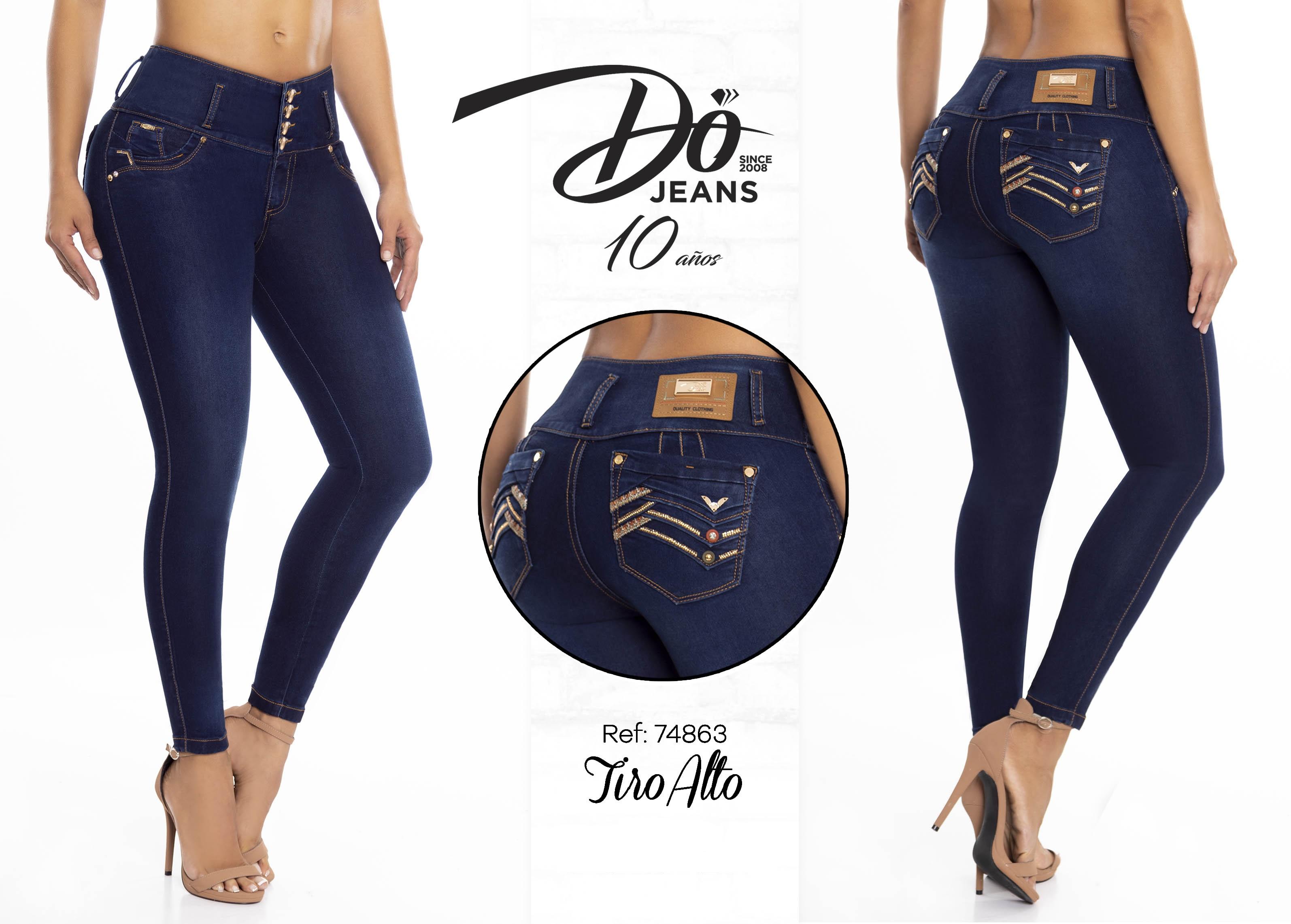 Jeans Levantacola Colombiano - Ref. 248 -74863 D