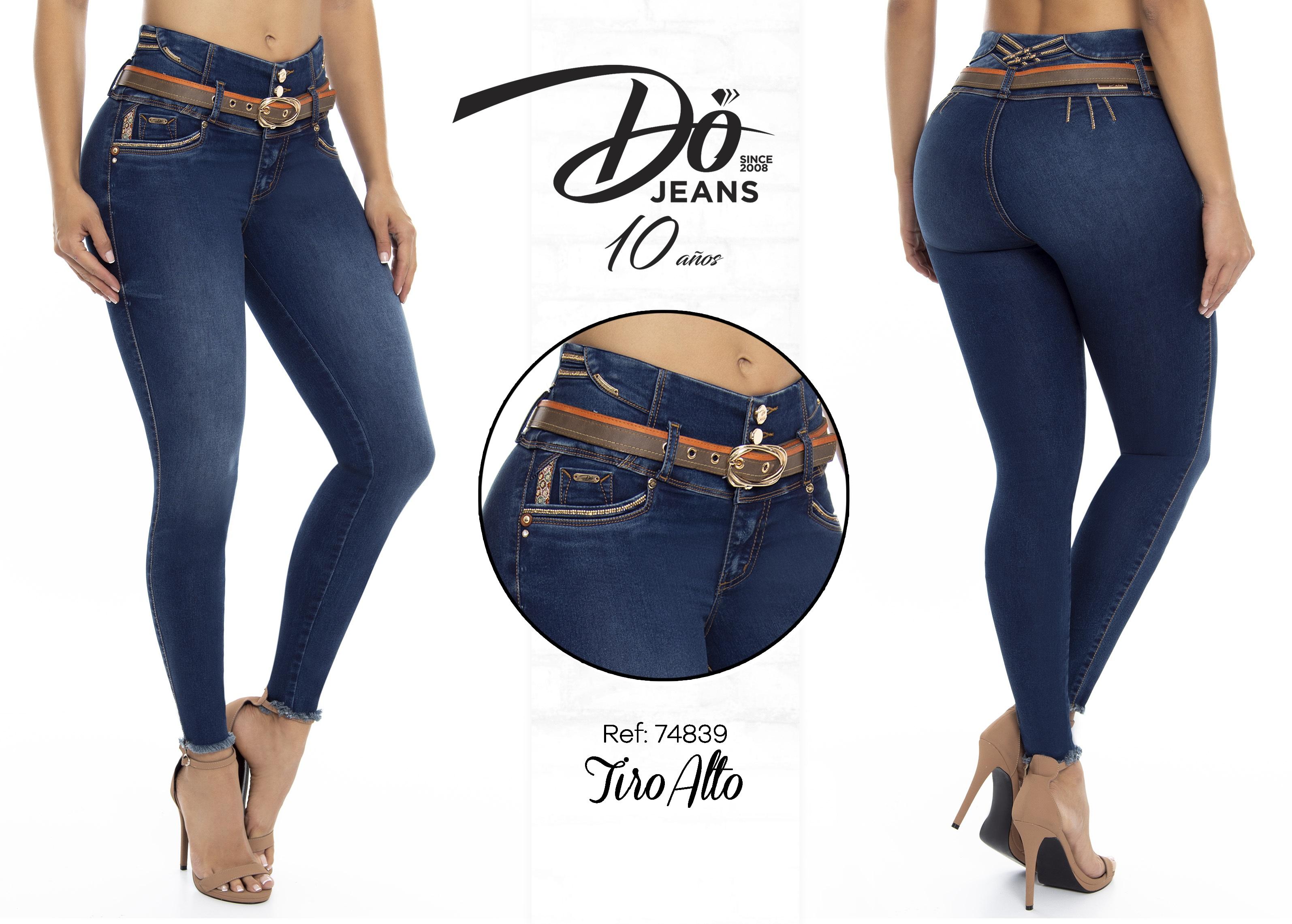 Jeans Levantacola Colombiano - Ref. 248 -74839 D