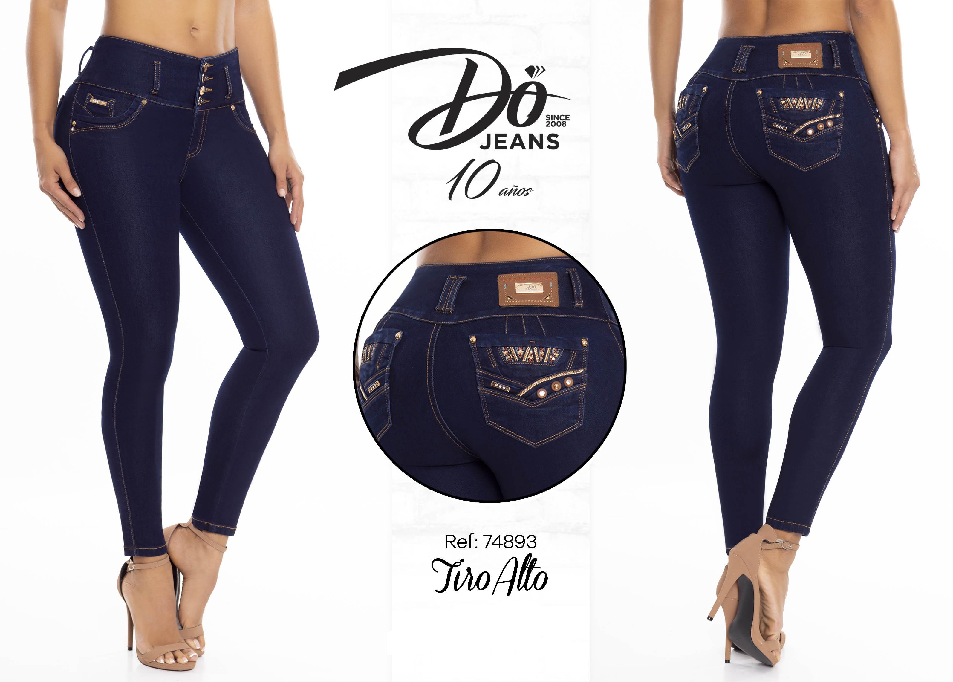 Jeans Levantacola Colombiano - Ref. 248 -74893 D