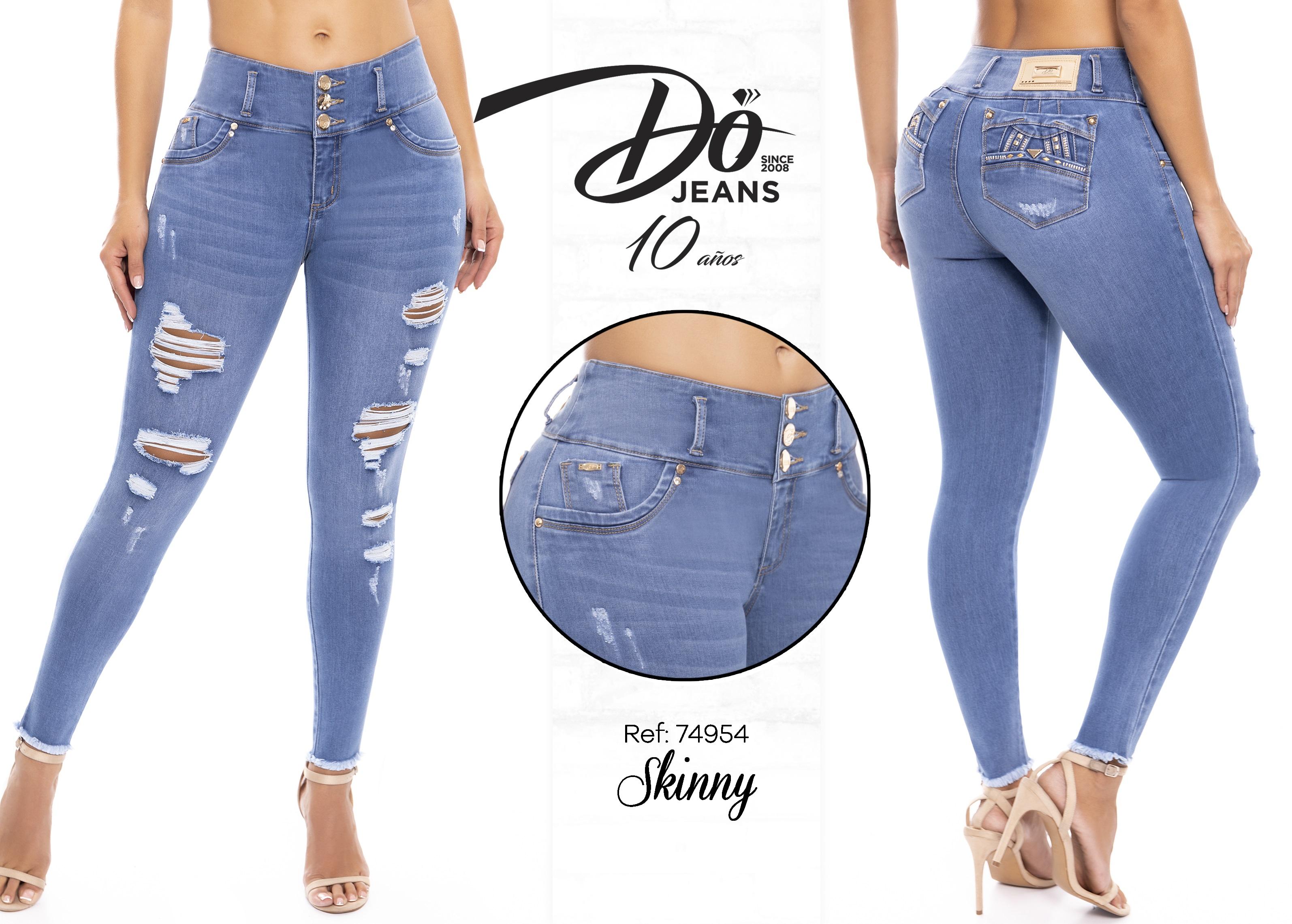 Jeans Levantacola Colombiano - Ref. 248 -74954 D