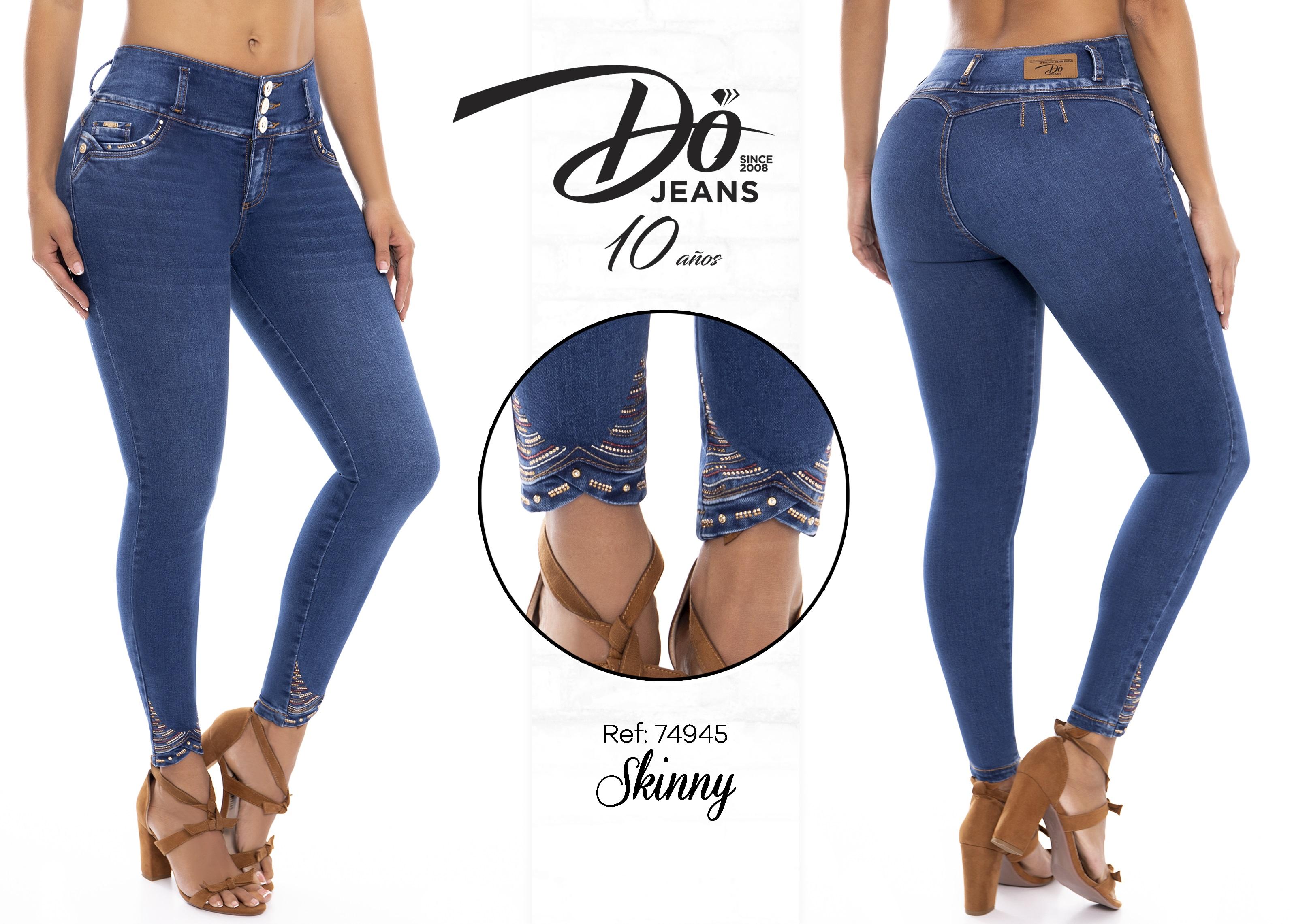 Jeans Levantacola Colombiano - Ref. 248 -74945 D