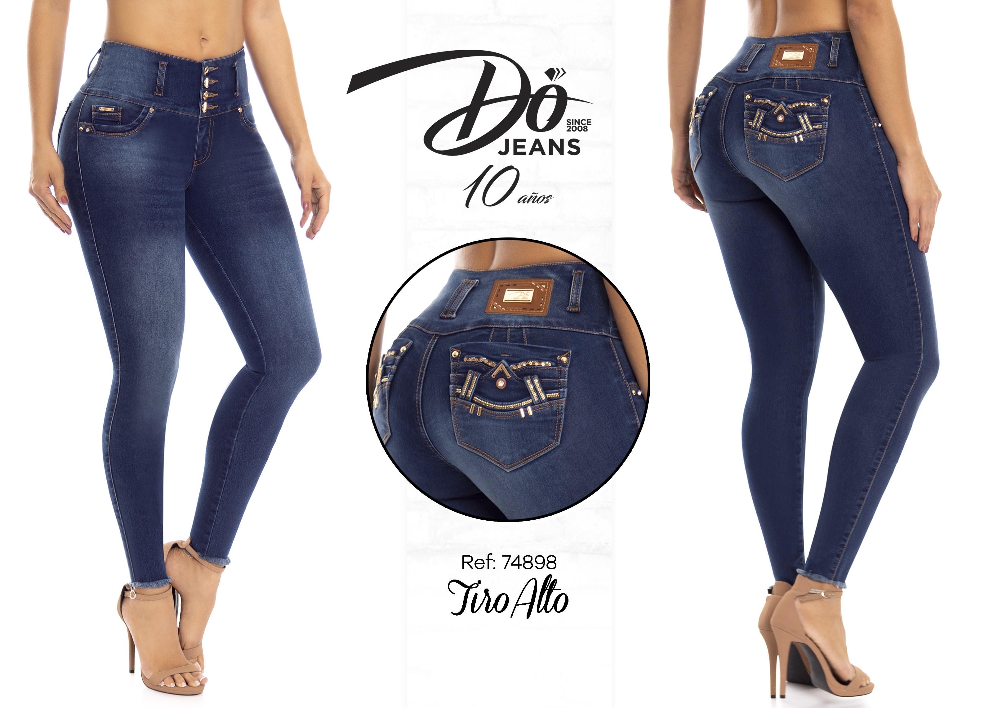 Jeans Levantacola Colombiano - Ref. 248 -74898 D