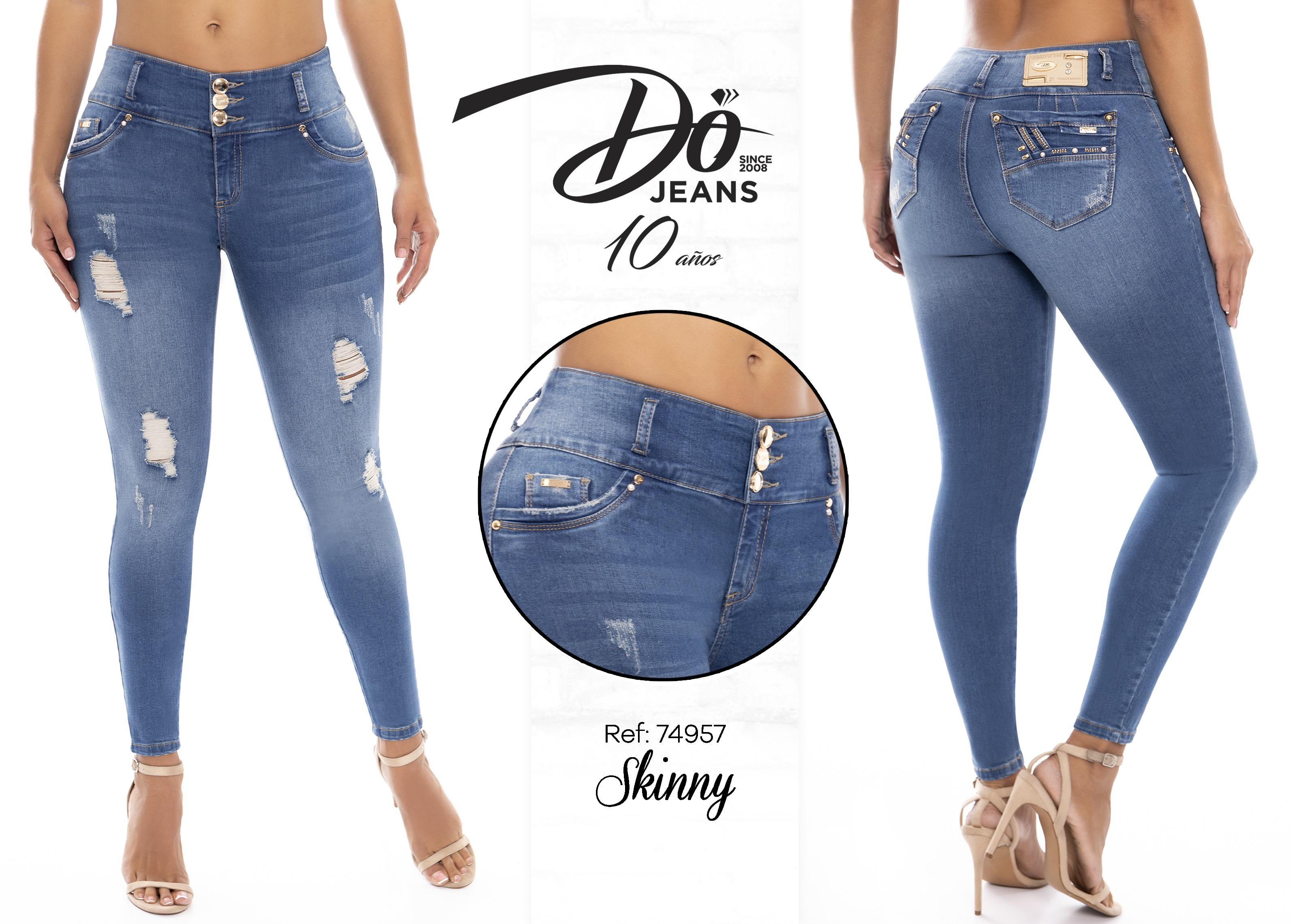 Jeans Levantacola Colombiano - Ref. 248 -74957 D