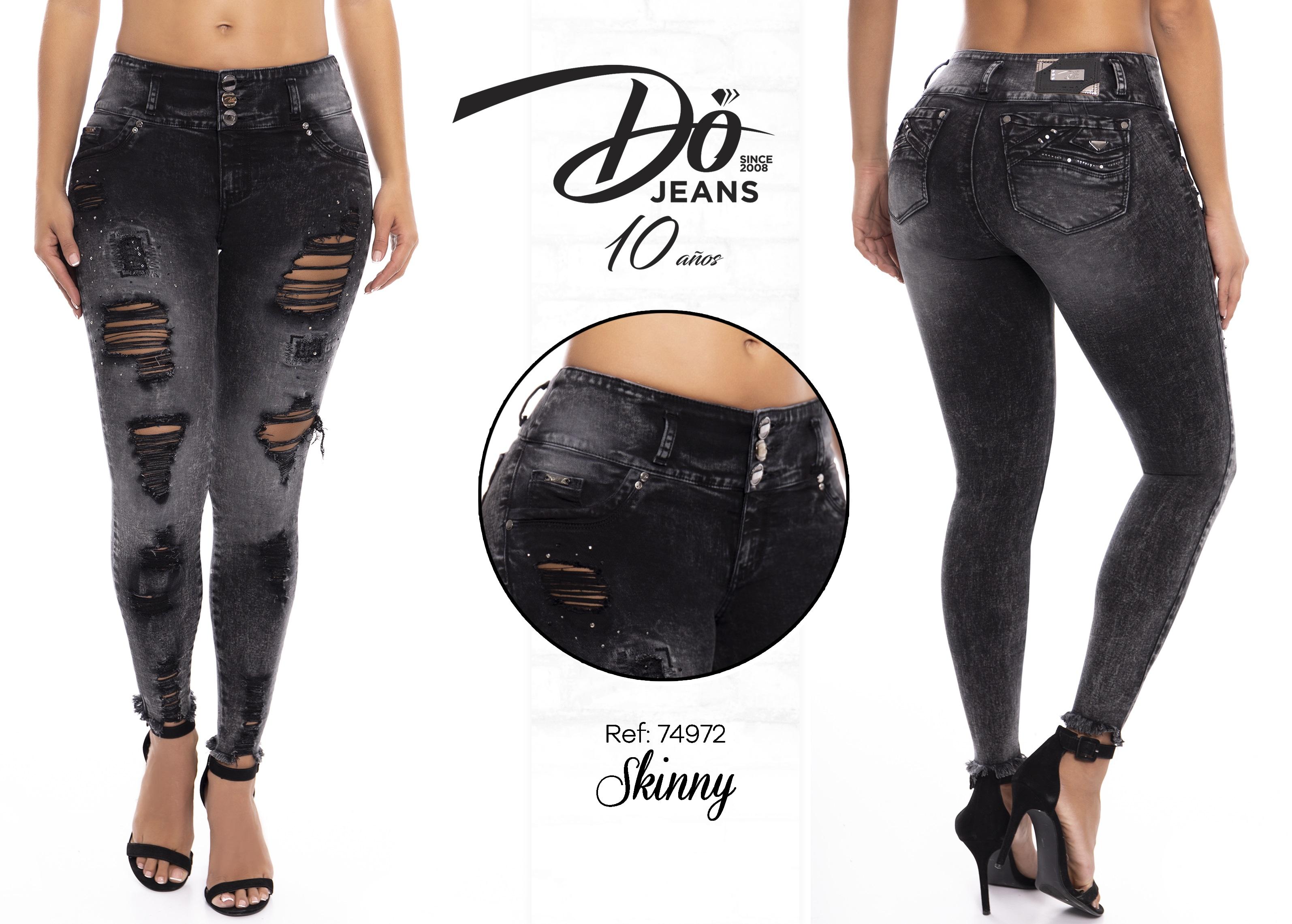 Jeans Levantacola Colombiano - Ref. 248 -74972 D