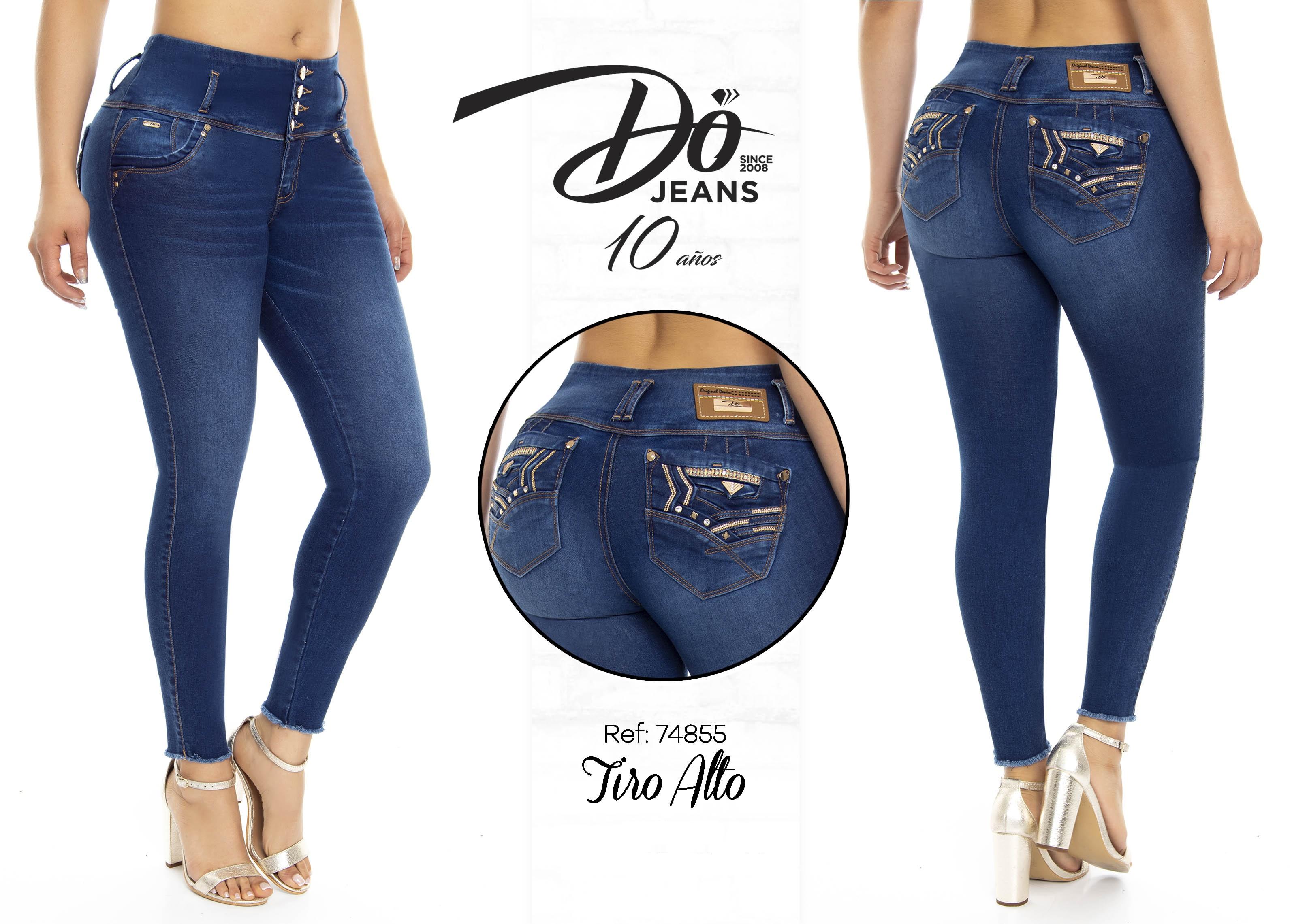 Jeans Levantacola Colombiano - Ref. 248 -74855 D