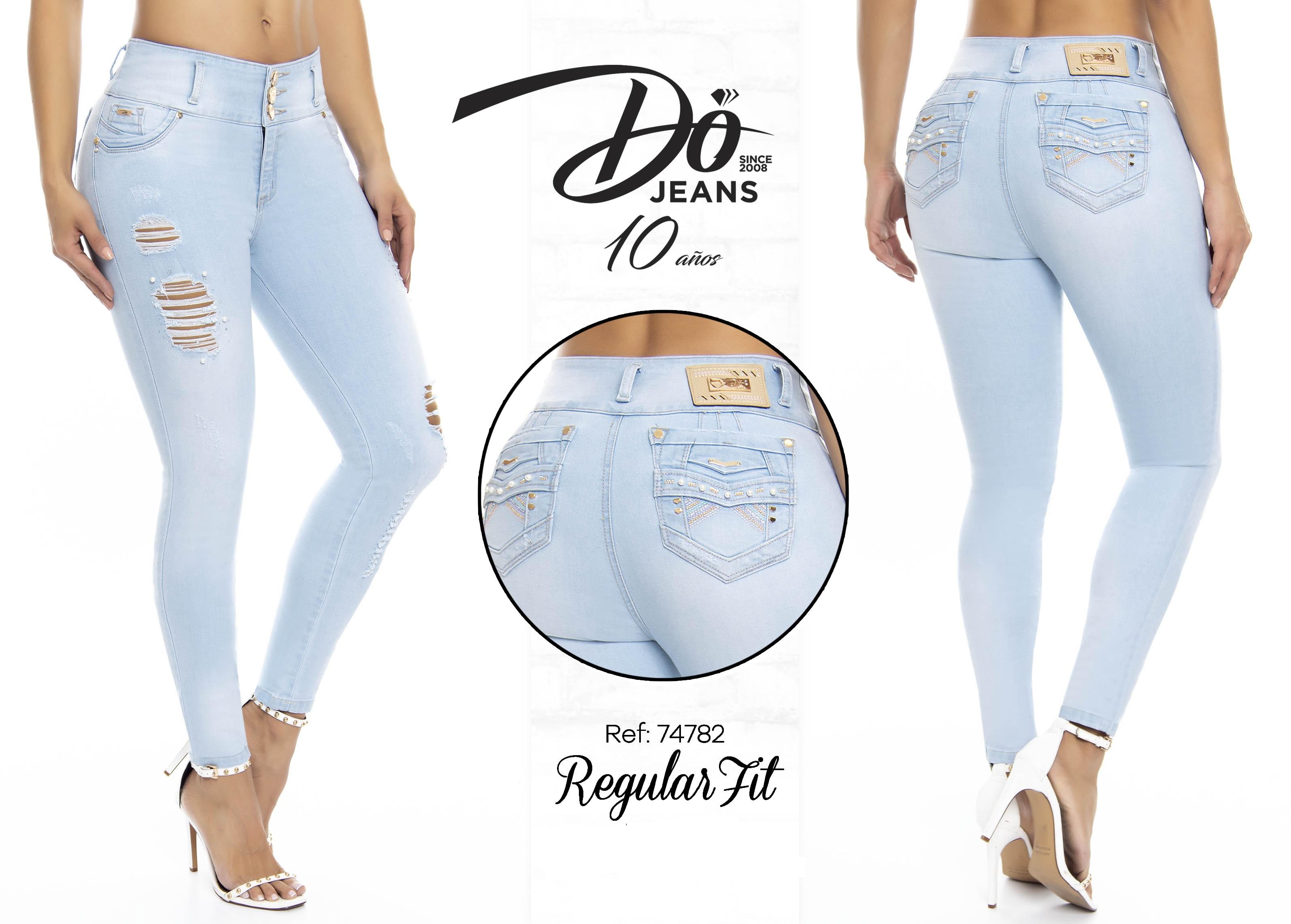 Jeans Dama Colombiano - Ref. 248 -74782 D