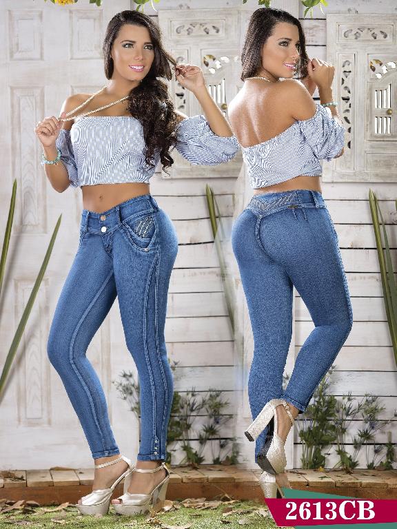 Jeans Levantacola Colombiano Capellini Boutique - Ref. 106 -2613 CB